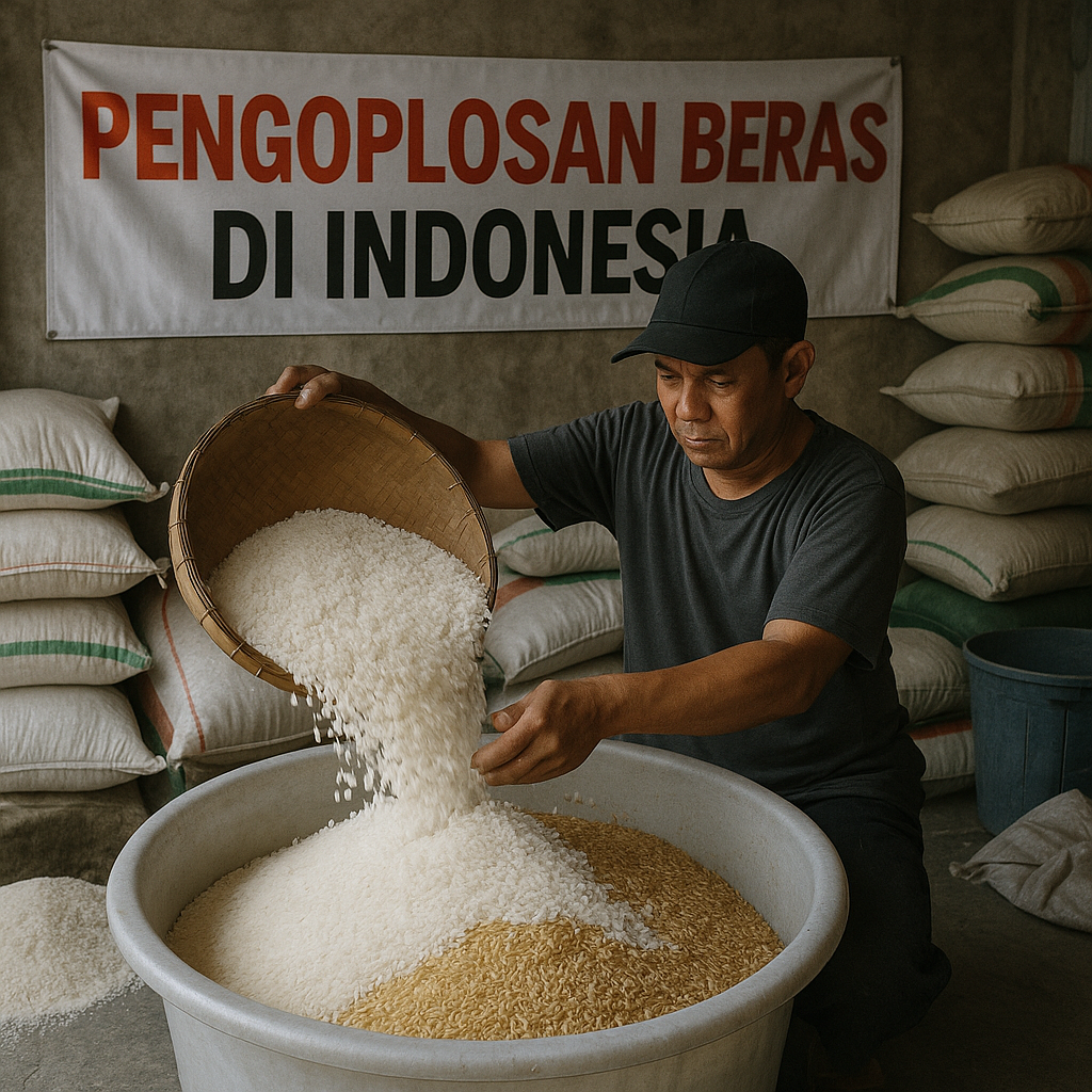 Pengoplosan Beras Diindonesia